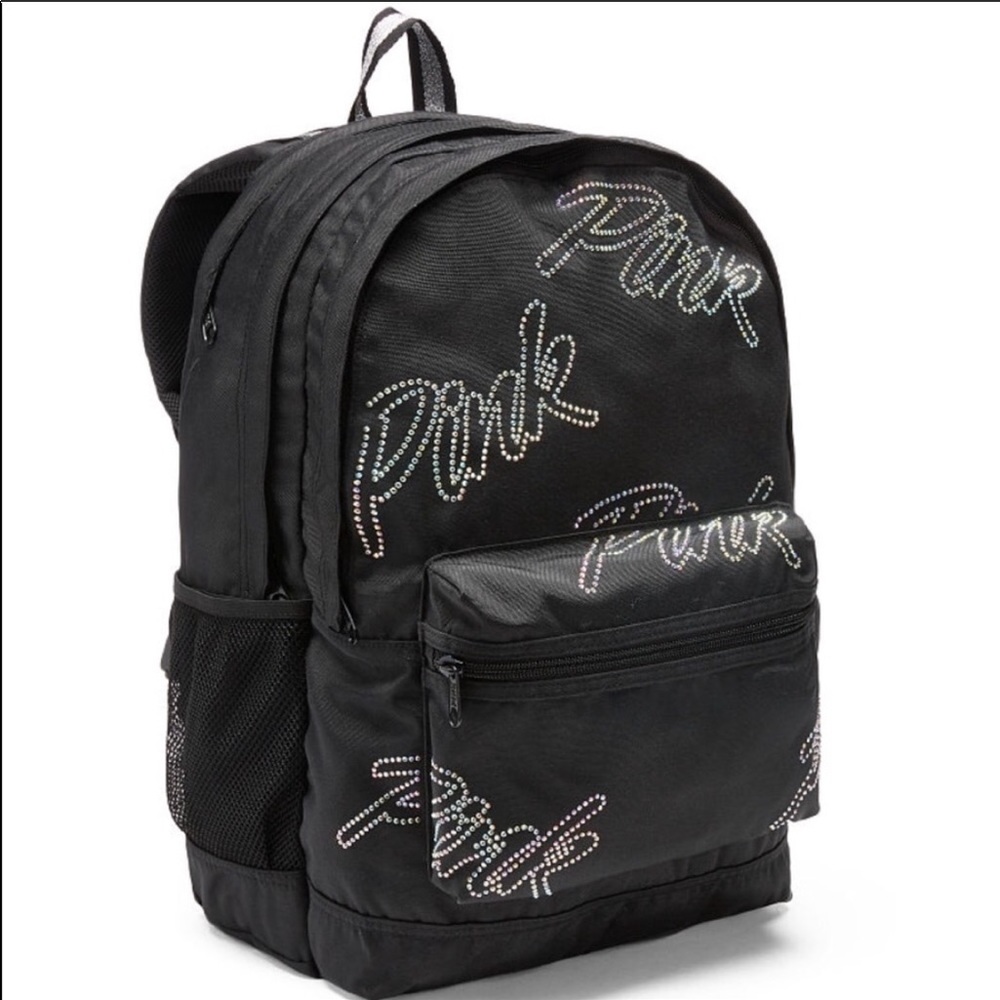 Vs/pink bling campus backpack